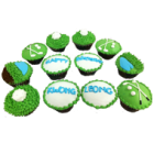 Golf cupcakes