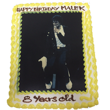 Michael Jackson Picture cake